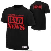 WWE футболка рестлера Wade Barrett, Bad News Barrett Bad News, Уэйд Барретт